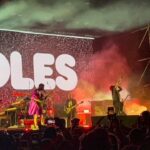 CARTOLINA PUNK DAL CONCERTO DEGLI IDLES