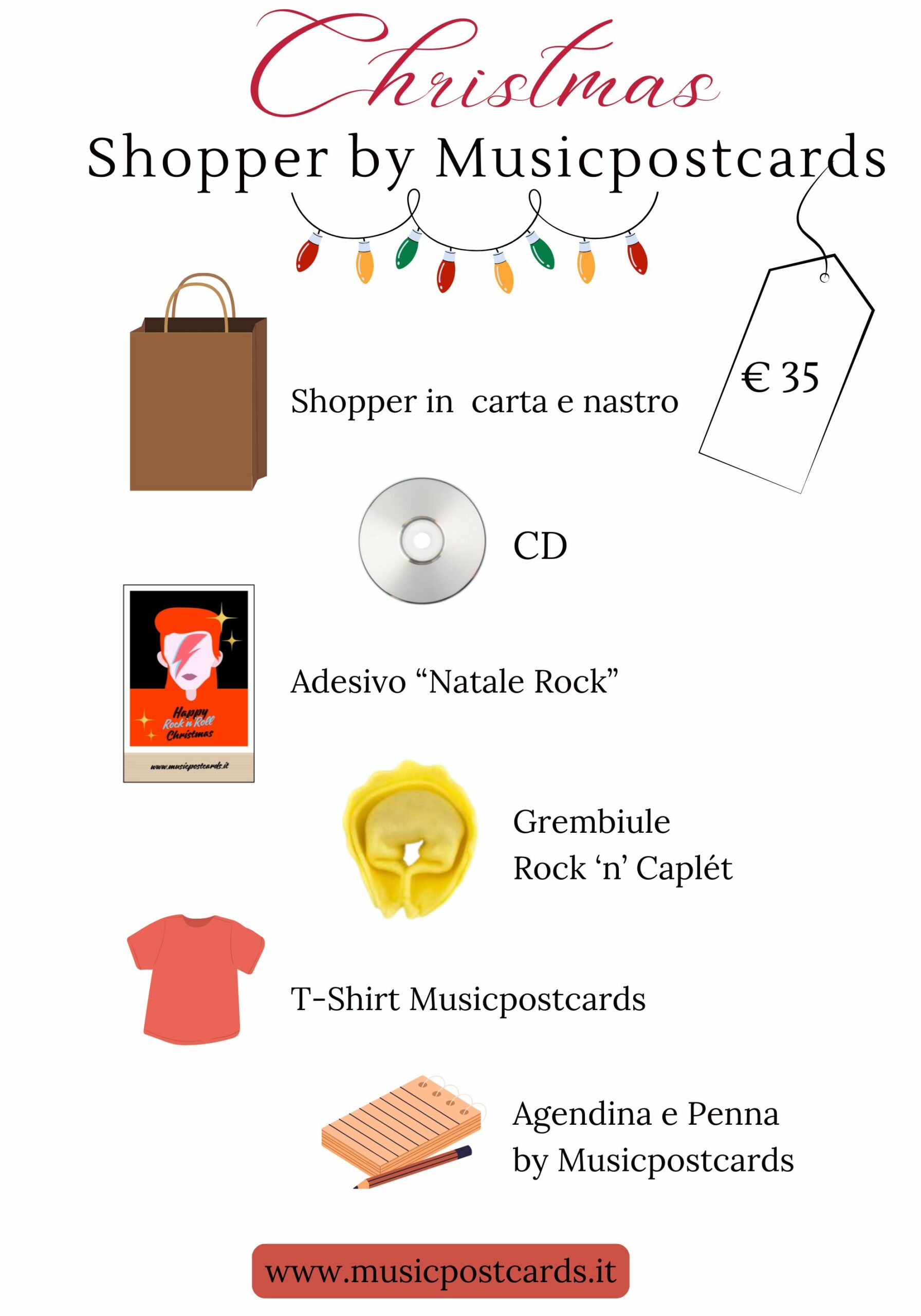 shopper natale rock